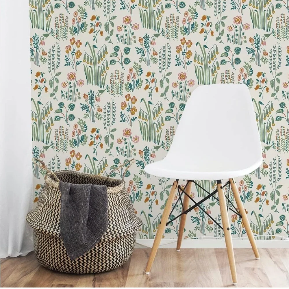 NOVOGRATZ x TEMPAPER tallulah belle peel & stick wallpaper -multi